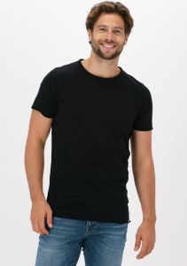 Dstrezzed Zwarte T-shirt Mc. Queen Basic Tee Slub Jersey