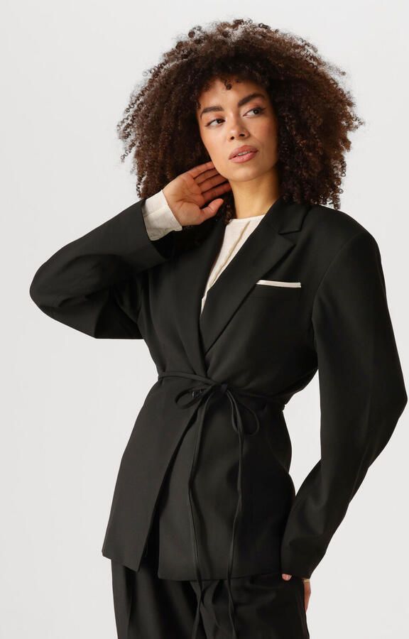 EDITED Dames Blazers Arzu Blazer Zwart - Foto 4