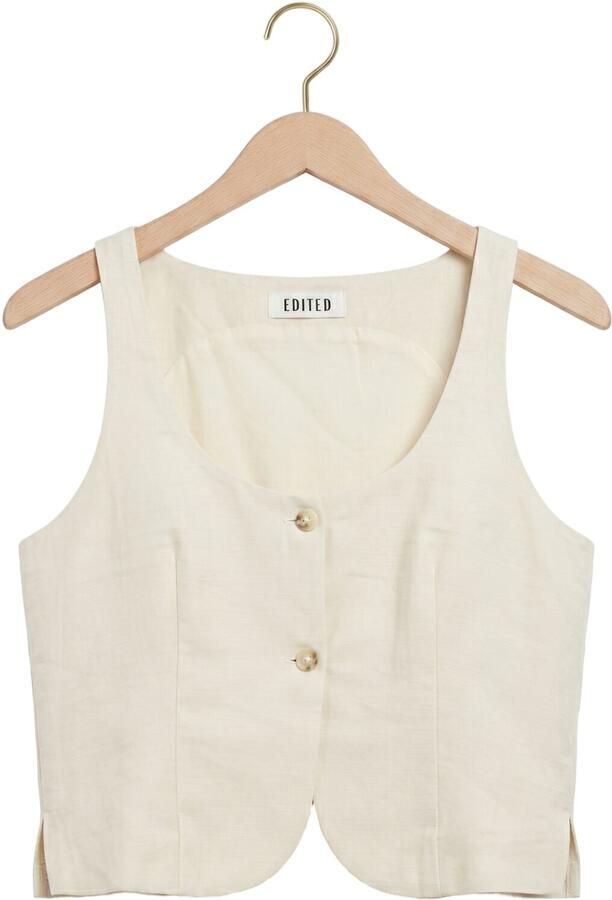 EDITED Dames Blazers Simone Top Creme - Foto 4