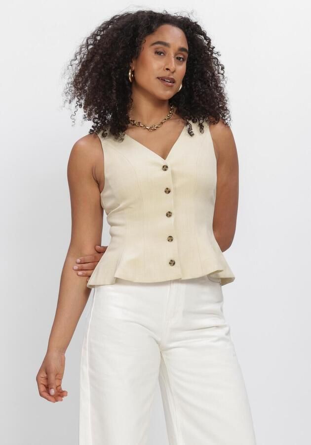 EDITED Dames Blazers Vada Vest Creme