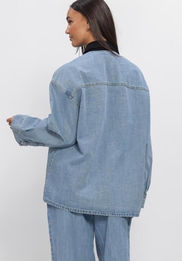 EDITED Dames Blouses Amber Shirt Lichtblauw - Foto 3