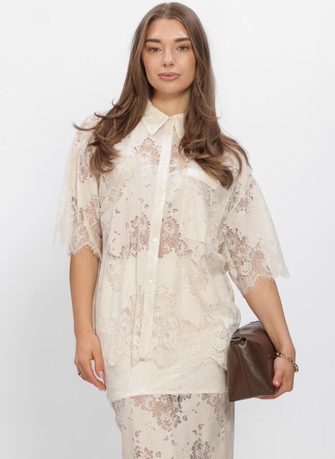 EDITED Dames Blouses Bella Shirt Ecru
