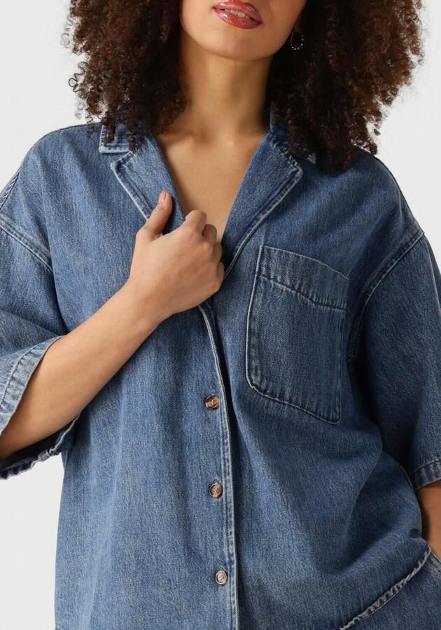 EDITED Dames Blouses Pheline Shirt Blauw - Foto 2