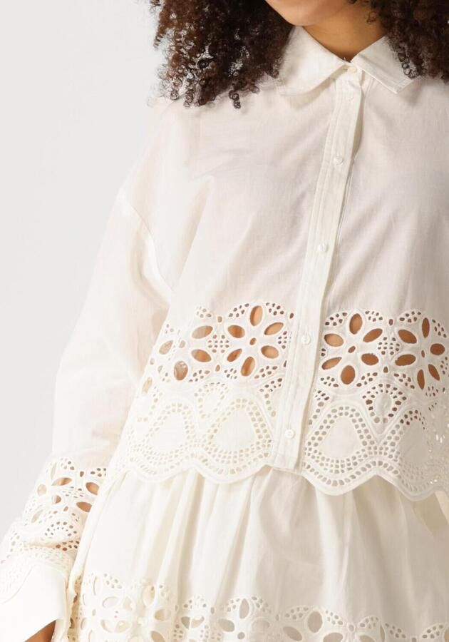 EDITED Dames Blouses Sophia Blouse Gebroken Wit - Foto 2