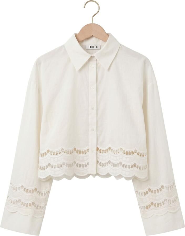 EDITED Dames Blouses Sophia Blouse Wit - Foto 2
