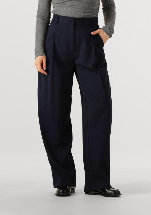 EDITED Dames Broeken Gleni Trousers Donkerblauw - Foto 4