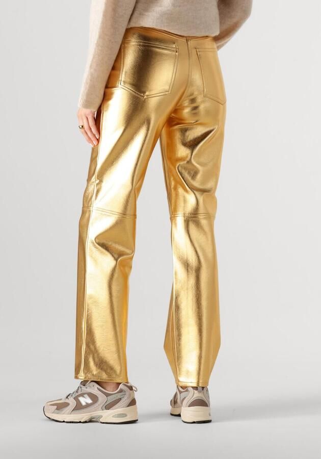 EDITED Dames Broeken Oona Trousers Goud - Foto 2