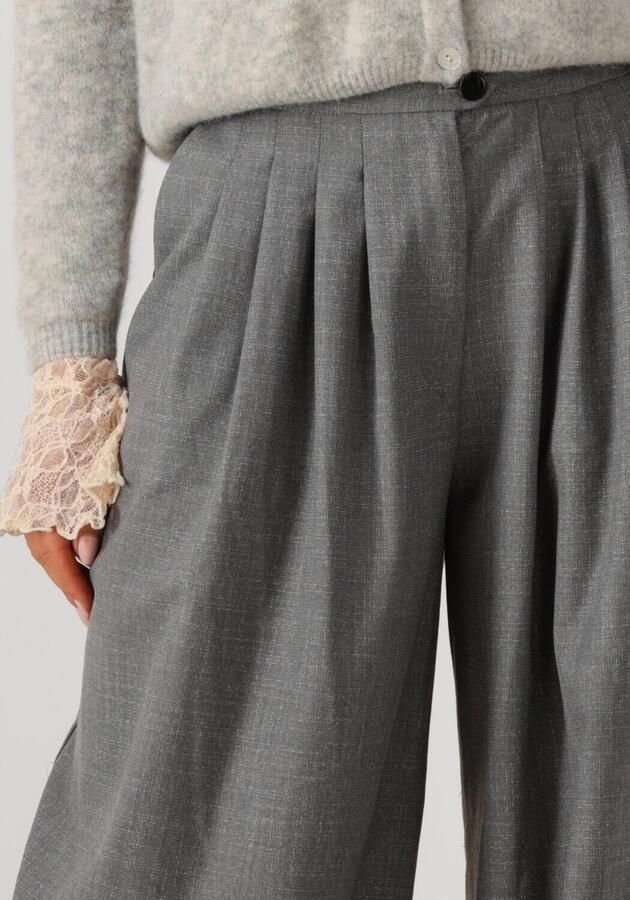 EDITED Dames Broeken Sandy Trousers Grijs - Foto 2