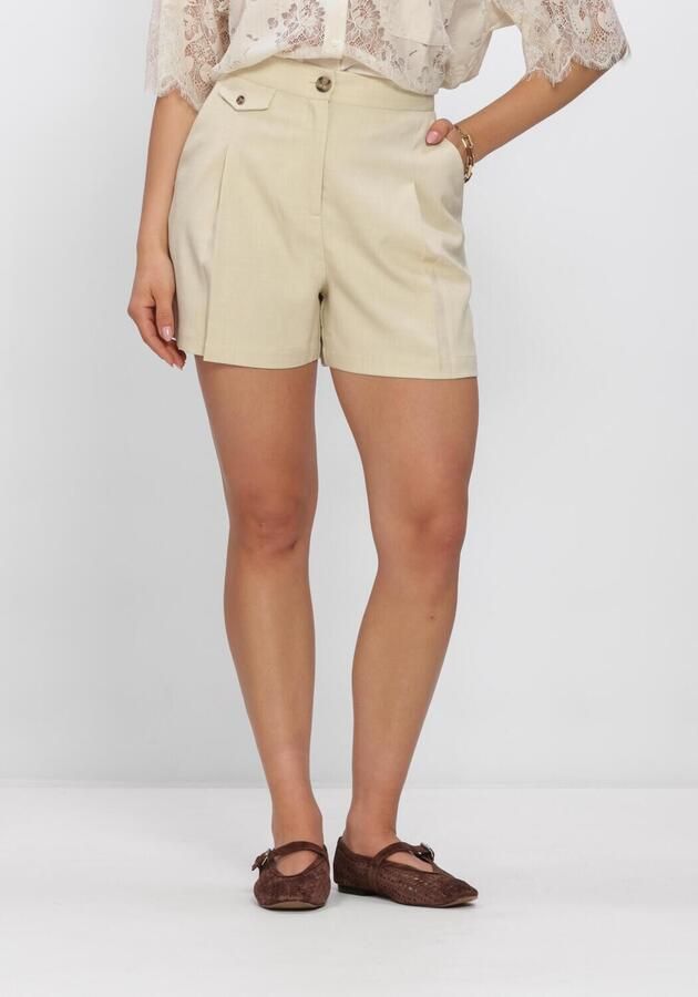 EDITED Dames Broeken Sissy Shorts Zand
