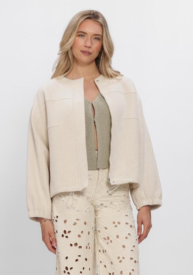 EDITED Dames Jassen Carola Jacket Gebroken Wit