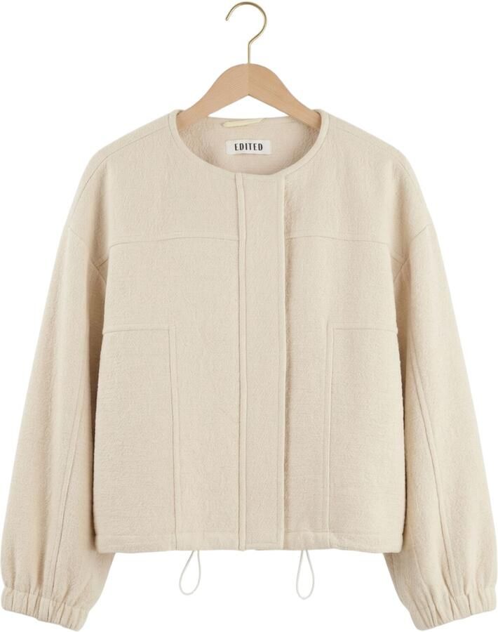 EDITED Dames Jassen Carola Jacket Gebroken Wit - Foto 2