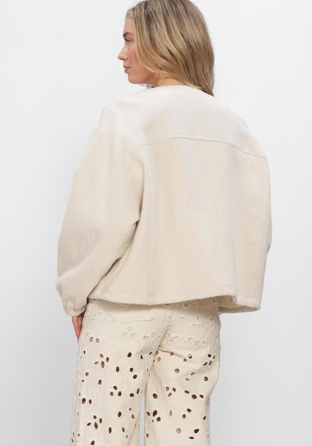 EDITED Dames Jassen Carola Jacket Gebroken Wit - Foto 3