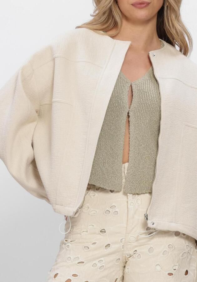 EDITED Dames Jassen Carola Jacket Gebroken Wit - Foto 4