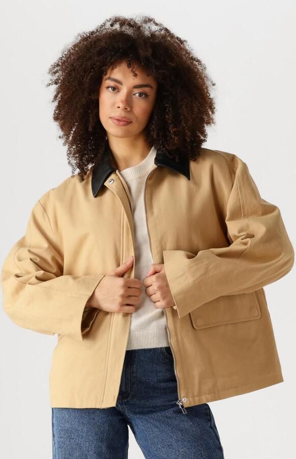 EDITED Dames Jassen Sina Jacket Beige