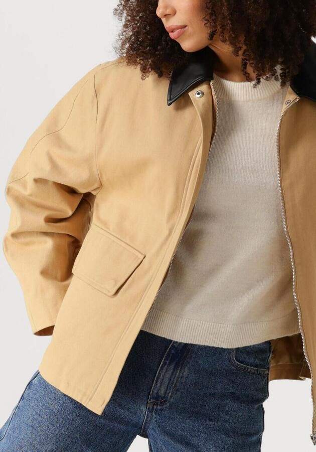 EDITED Dames Jassen Sina Jacket Beige - Foto 3