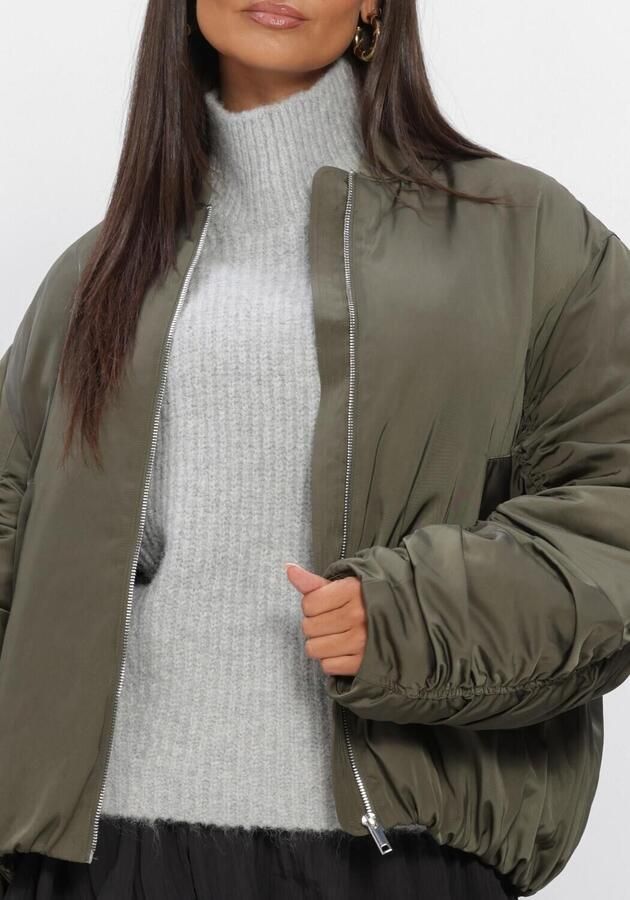 EDITED Dames Jassen Zereena Jacket Donkergroen - Foto 4