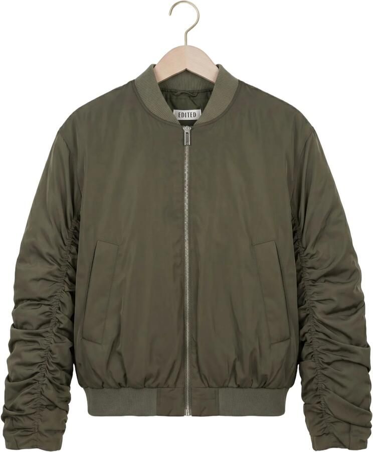 EDITED Dames Jassen Zereena Jacket Donkergroen - Foto 2