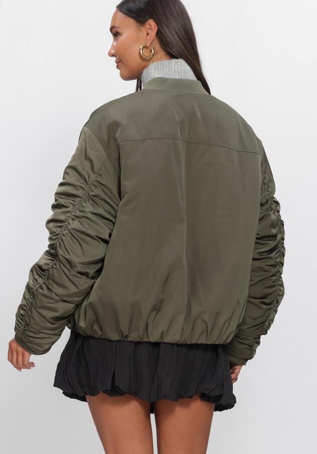EDITED Dames Jassen Zereena Jacket Donkergroen - Foto 3