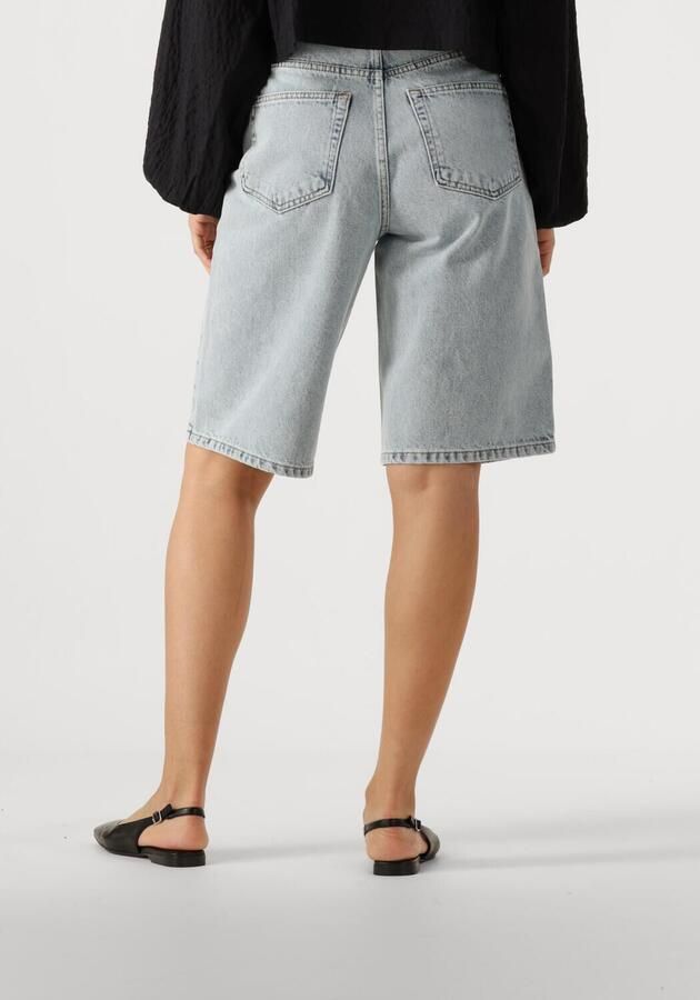 EDITED Dames Jeans Addison Denim Shorts Blauw - Foto 2