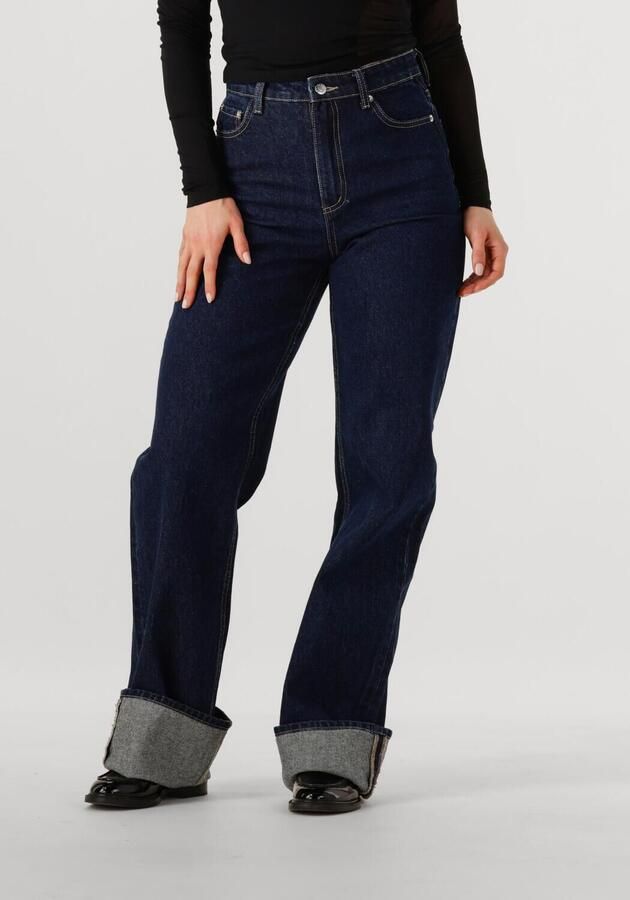 EDITED Dames Jeans Hale Denim Trousers Donkerblauw - Foto 3