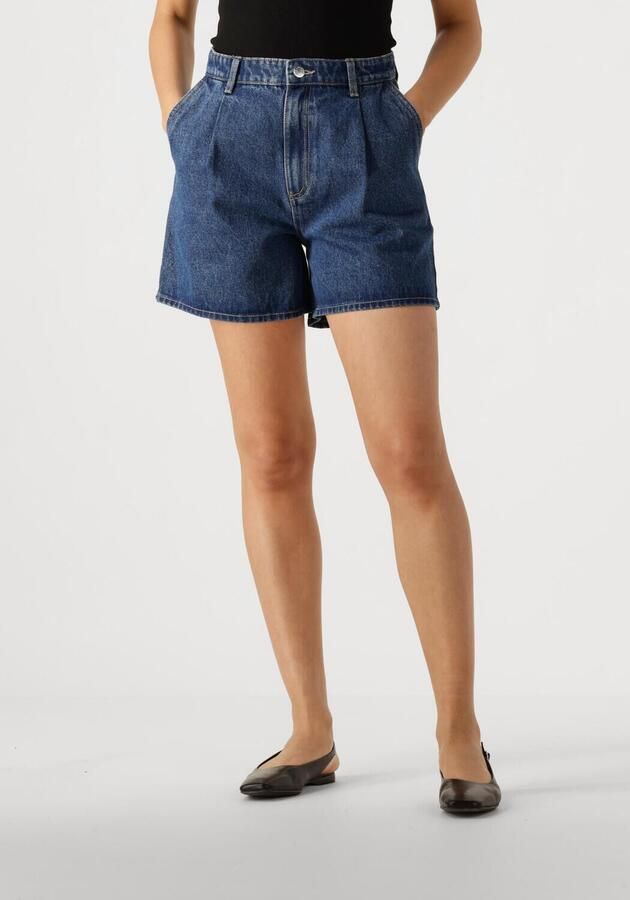 EDITED Dames Jeans Lilyan Shorts Blauw - Foto 4