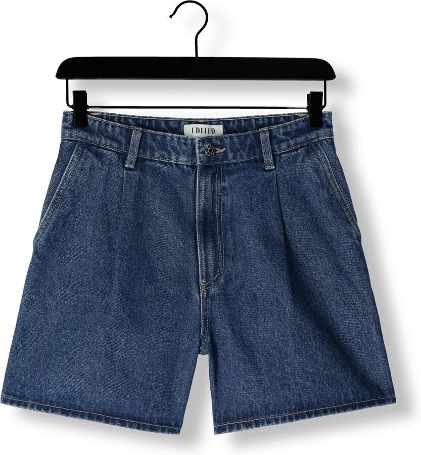 EDITED Dames Jeans Lilyan Shorts Blauw