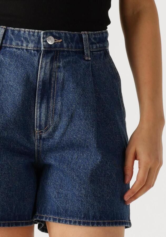 EDITED Dames Jeans Lilyan Shorts Blauw - Foto 3