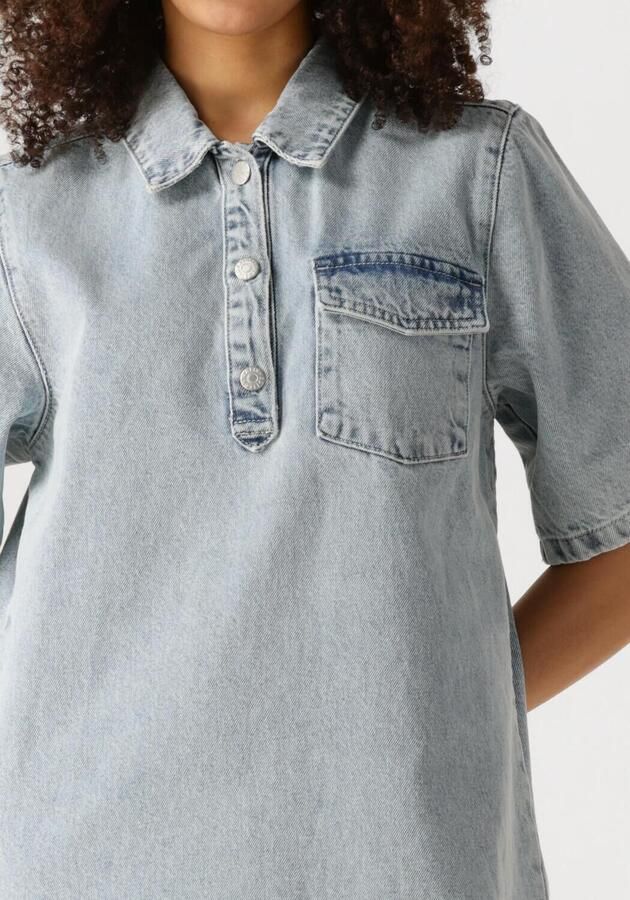 EDITED Dames Jurken Asta Denim Dress Blauw
