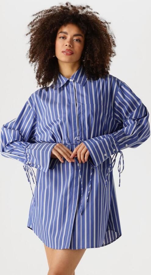 EDITED Dames Jurken Deloris Dress Blauw - Foto 4