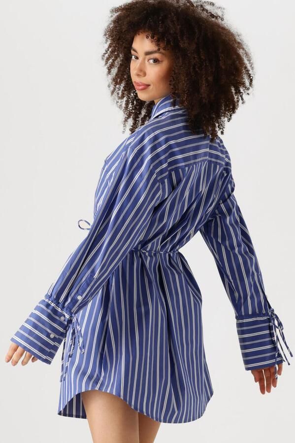 EDITED Dames Jurken Deloris Dress Blauw - Foto 3