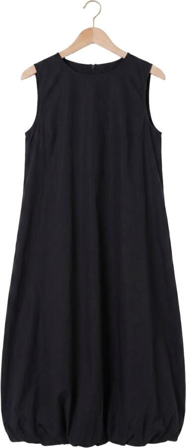 EDITED Dames Jurken Flora Dress Zwart - Foto 4