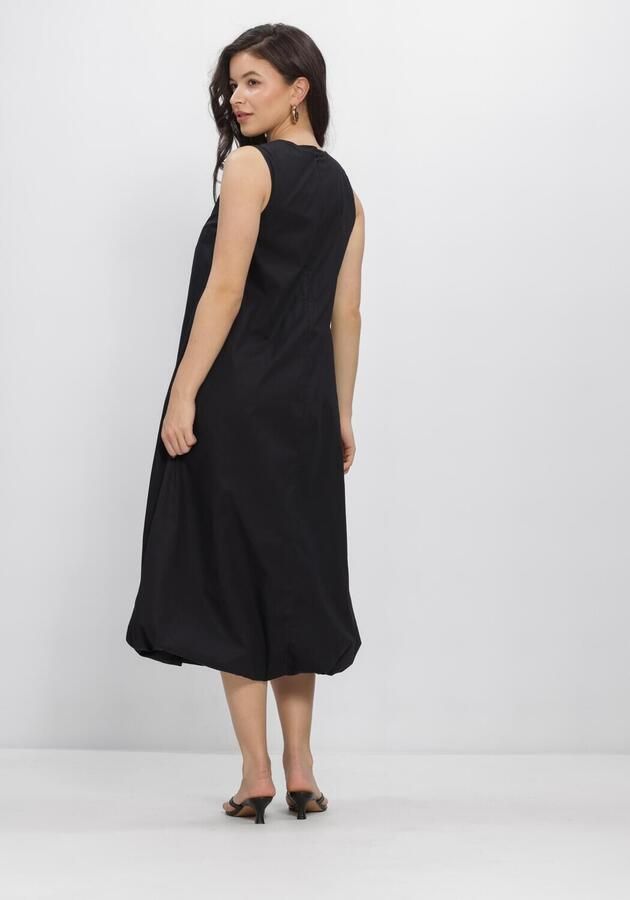 EDITED Dames Jurken Flora Dress Zwart - Foto 2