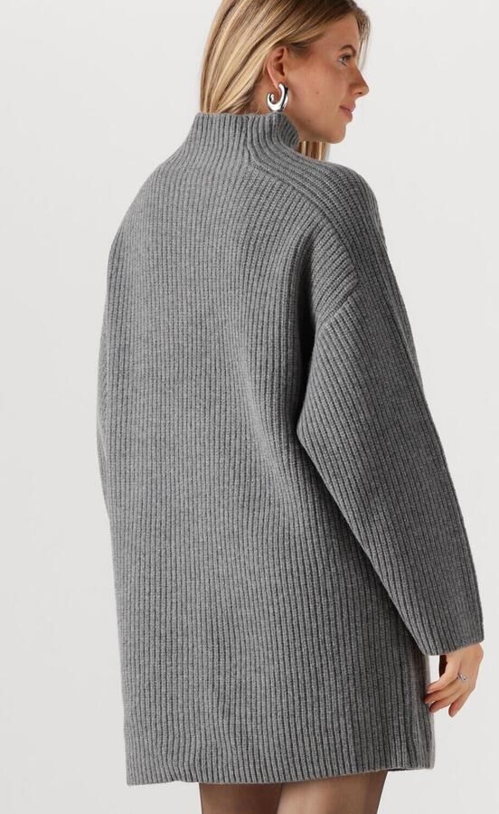 EDITED Dames Jurken Neea Knit Dress Grijs - Foto 3