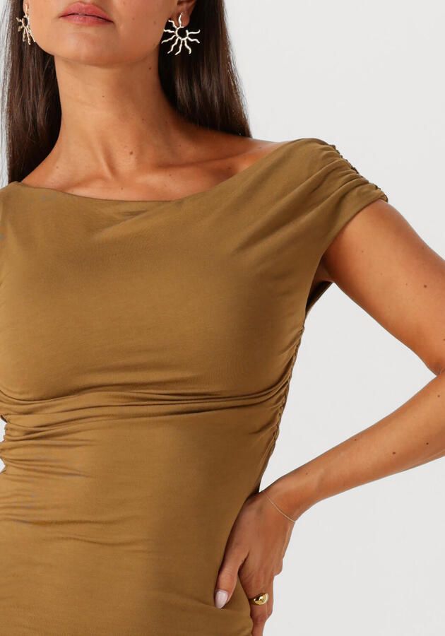 EDITED Dames Jurken Robinia Dress Khaki