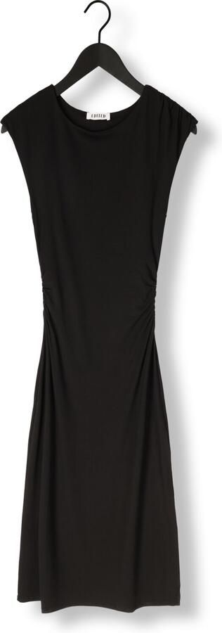 EDITED Dames Jurken Wiara Dress Zwart - Foto 3