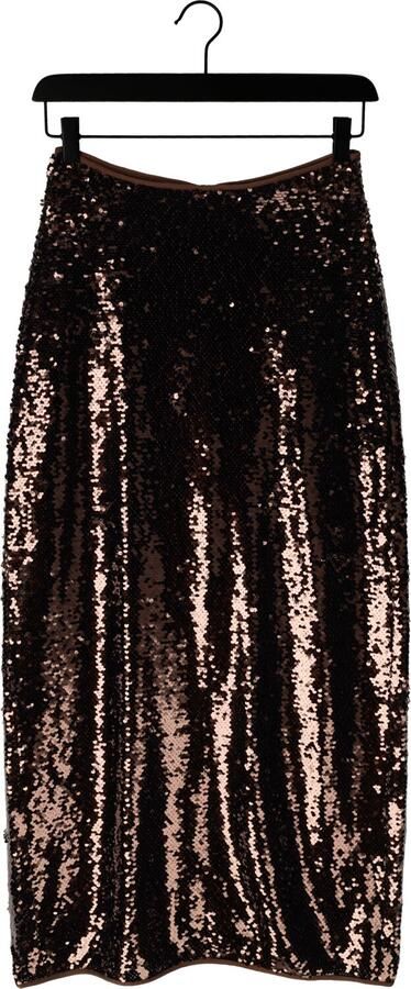 EDITED Dames Rokken Dakara Skirt Brons - Foto 4