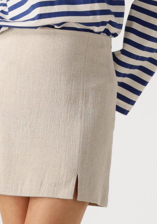EDITED Dames Rokken Ellinor Skirt Beige - Foto 3