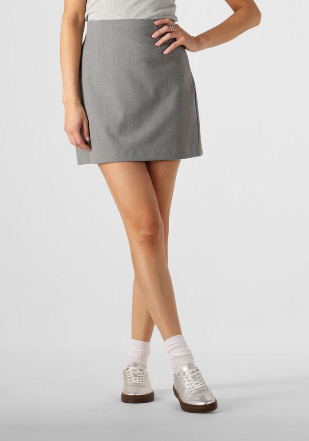 EDITED Dames Rokken Josie Skirt Grijs - Foto 4