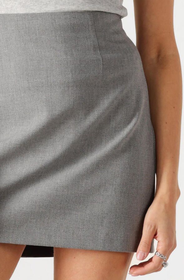 EDITED Dames Rokken Josie Skirt Grijs - Foto 3