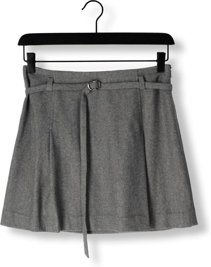 EDITED Dames Rokken Lexa Wool Skirt Lichtgrijs
