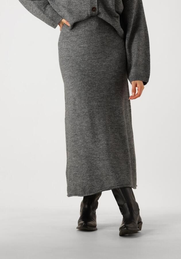 EDITED Dames Rokken Panja Knit Skirt Donkergrijs