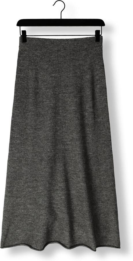 EDITED Dames Rokken Panja Knit Skirt Donkergrijs - Foto 4