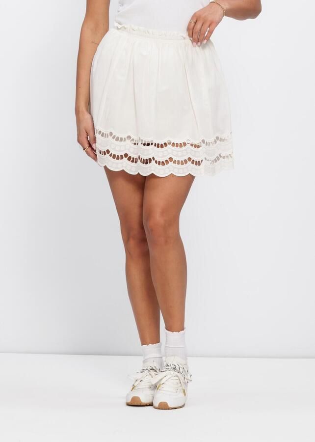 EDITED Dames Rokken Quella Skirt Gebroken Wit
