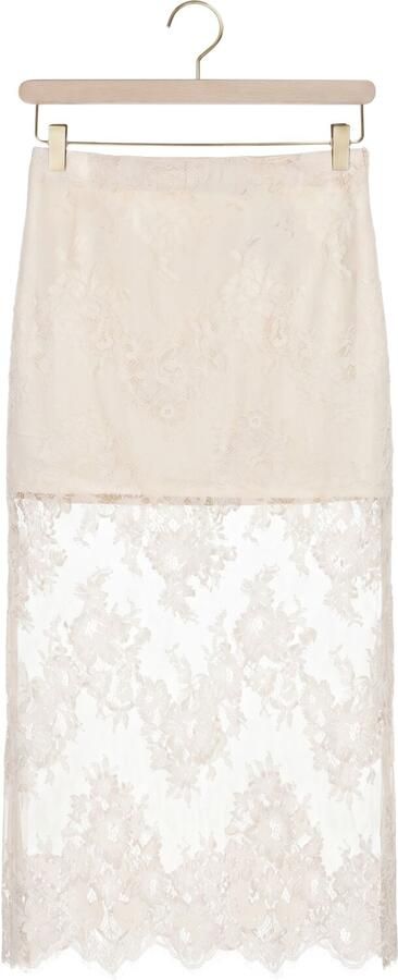 EDITED Dames Rokken Sharon Skirt Creme - Foto 4