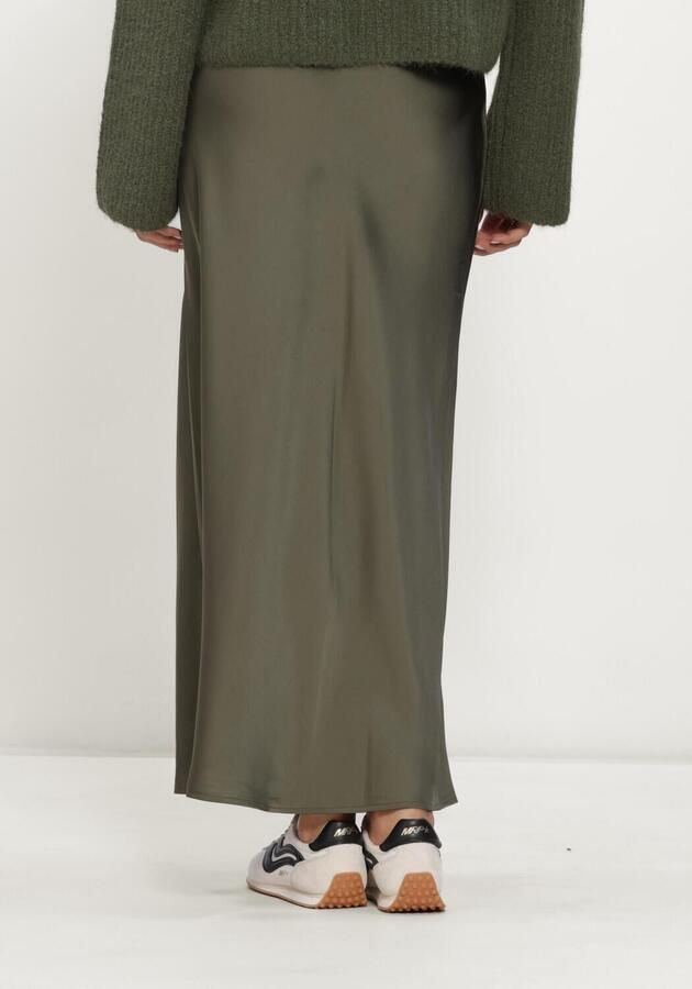 EDITED Dames Rokken Silva Skirt Olijf - Foto 3