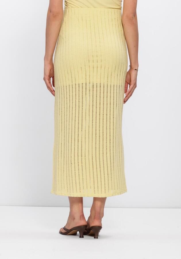 EDITED Dames Rokken Suki Skirt Geel - Foto 2