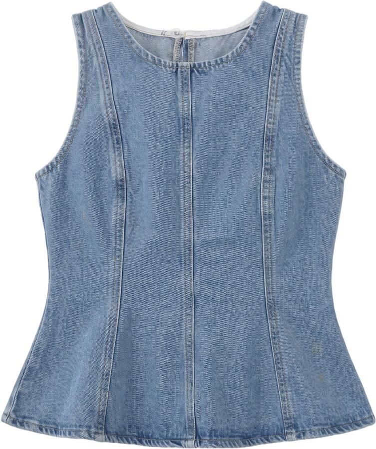 EDITED Dames Tops & T-shirts Brenda Top Lichtblauw - Foto 2