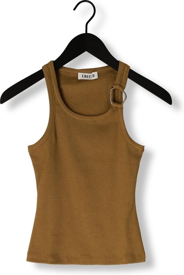 EDITED Dames Tops & T-shirts Charlotte Top Oker - Foto 2