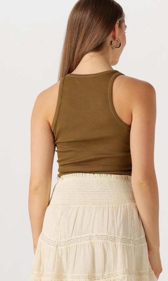 EDITED Dames Tops & T-shirts Charlotte Top Oker - Foto 3