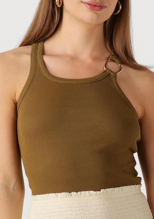 EDITED Dames Tops & T-shirts Charlotte Top Oker